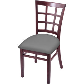 Holland Bar Stool Hampton 3130 Bristol Dining Chair Canter Folkstone Gray Seat Dark Cherry Finish 313018DC007