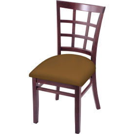 Holland Bar Stool Hampton 3130 Bristol Dining Chair Canter Saddle Seat Dark Cherry Finish 313018DC012