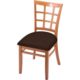 Holland Bar Stool Hampton 3130 Bristol Dining Chair Black Vinyl Seat Medium Finish 313018MedBlkVinyl