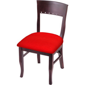 Holland Bar Stool Hampton 3160 Arbor Dining Chair Canter Saddle Seat Dark Cherry Finish 316018DC012