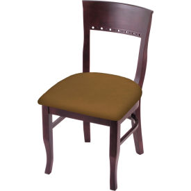 Holland Bar Stool Hampton 3160 Arbor Dining Chair Black Vinyl Seat Dark Cherry Finish 316018DCBlkVinyl