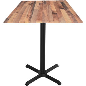 Holland Bar Stool OD211 EuroSlim Outdoor Table X-Base 48