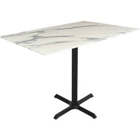 Holland Bar Stool OD211 EuroSlim Outdoor Table X-Base 32