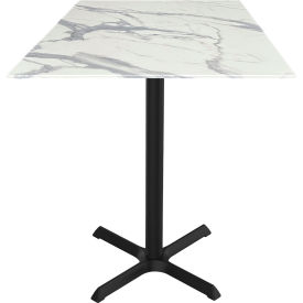 Holland Bar Stool OD211 EuroSlim Outdoor Table X-Base 36