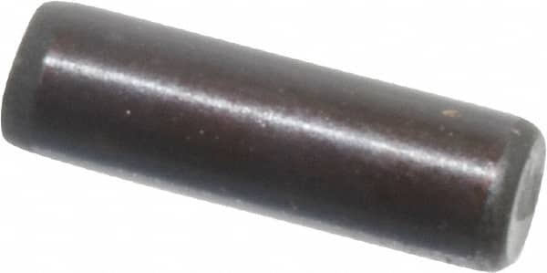 Standard Dowel Pin: 3 x 10 mm, Alloy Steel, Grade 8, Black Luster Finish MPN:02003