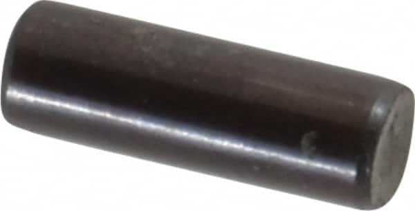 Standard Dowel Pin: 4 x 12 mm, Alloy Steel, Grade 8, Black Luster Finish MPN:02017