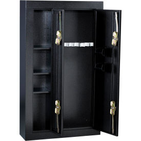 Homak 8-Gun Double Door Steel Security Gun Safe HS30136028 - 32