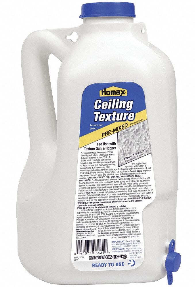 Pre-Mixed Ceiling Texture White 2.2 L MPN:8522