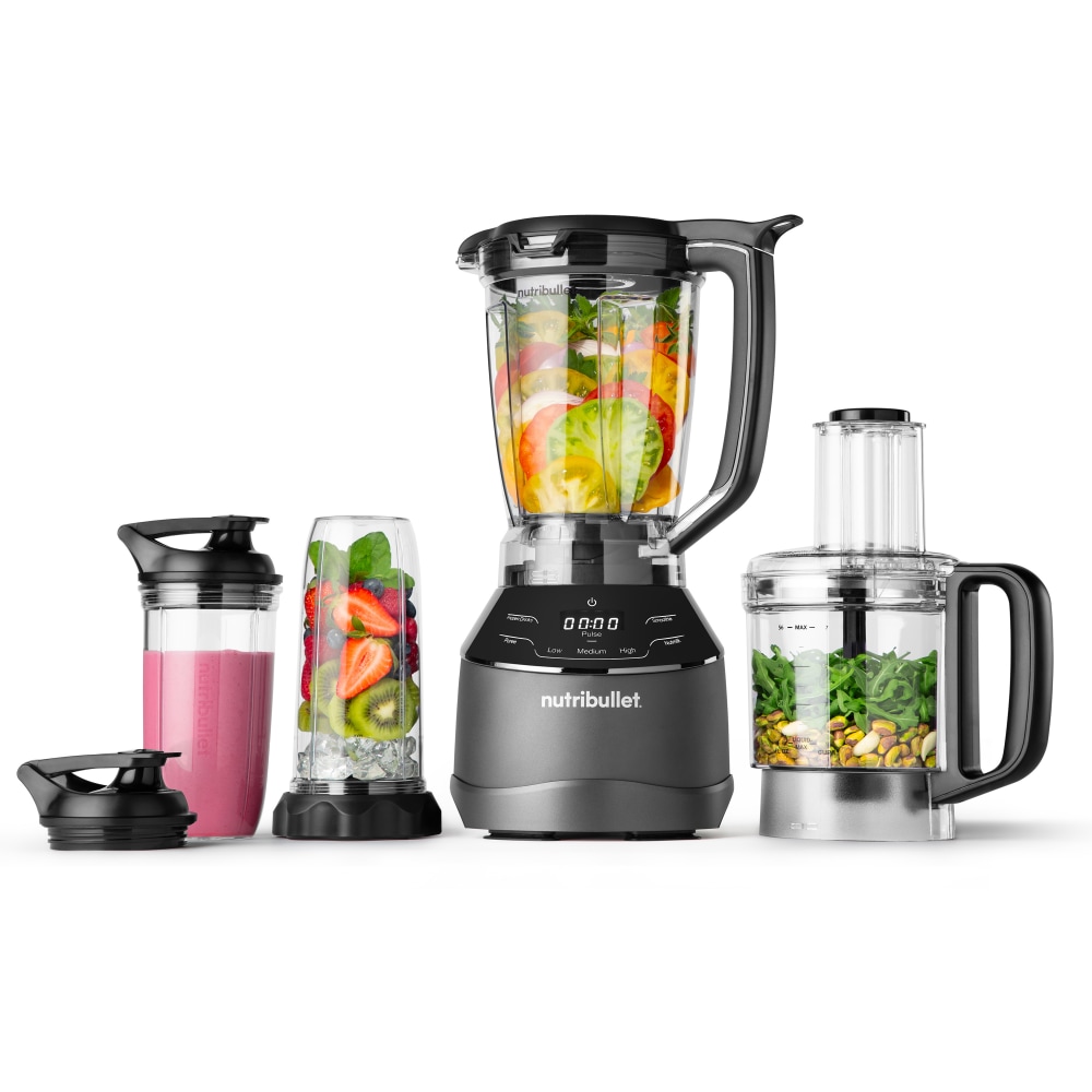 Nutribullet Triple Prep 3-Speed Blender System, Gray MPN:NBKS50100