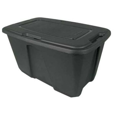 Stack & Nest Storage Tote W/ Lid, 32 gal, 31-7/8 in L x 20 in W x 17-3/4 in H, Gray, Polypropylene MPN:6530GRMC.06