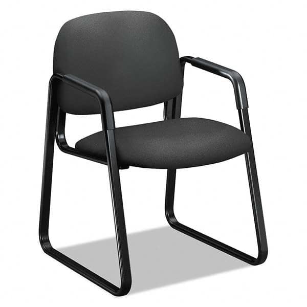 Stacking Chairs, Chair Type: Guest , Type: Guest , Seat Material: Fabric , Color: Iron Ore , Frame Color: Iron Ore  MPN:HON4008CU19T