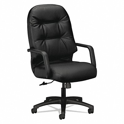 Chair Exec Leather Bk MPN:2091SR11T