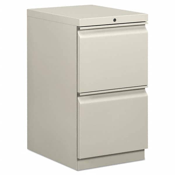 Vertical File Cabinet: 2 Drawers, Steel, Light Gray MPN:BSXHBMP2FQ