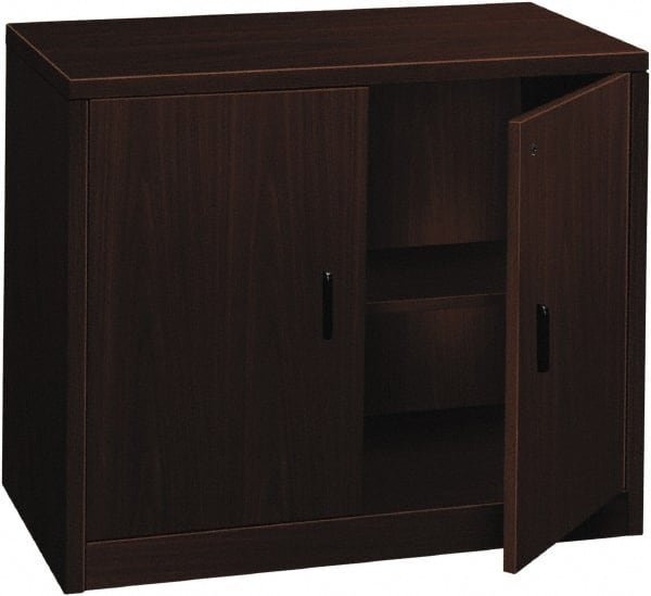 Storage Cabinets & Lockers & Supply File Cabinet: 1 Drawer, Laminate Over Wood, Mahogany MPN:HON105291NN