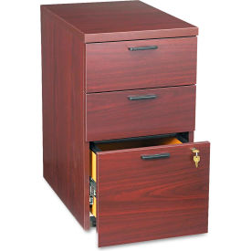 HON® HON105102NN 10500 Series Box/Box/File Mobile Pedestal 15-3/4w x 22-3/4d x 28h Mahogany 105102NN