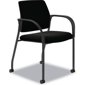 HON® Ignition Series Guest Chair with Arms Polyurethane Fabric Seat 25