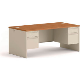 HON® Double Pedestal Desk - 72
