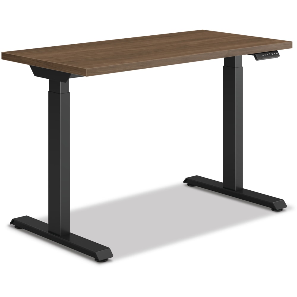 HON Coordinate Height-Adjustable Writing Desk, 46inW, Pinnacle/Black MPN:HONHAT2SPNB2246