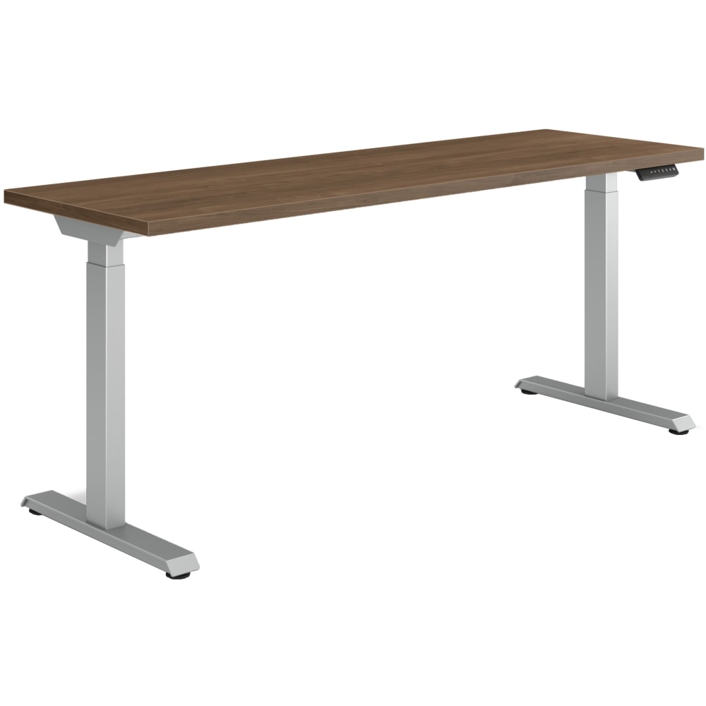 HON Coordinate 2-Stage Height-Adjustable Writing Desk, 70inW, Pinnacle/Silver MPN:HONHAT2SPNS2270