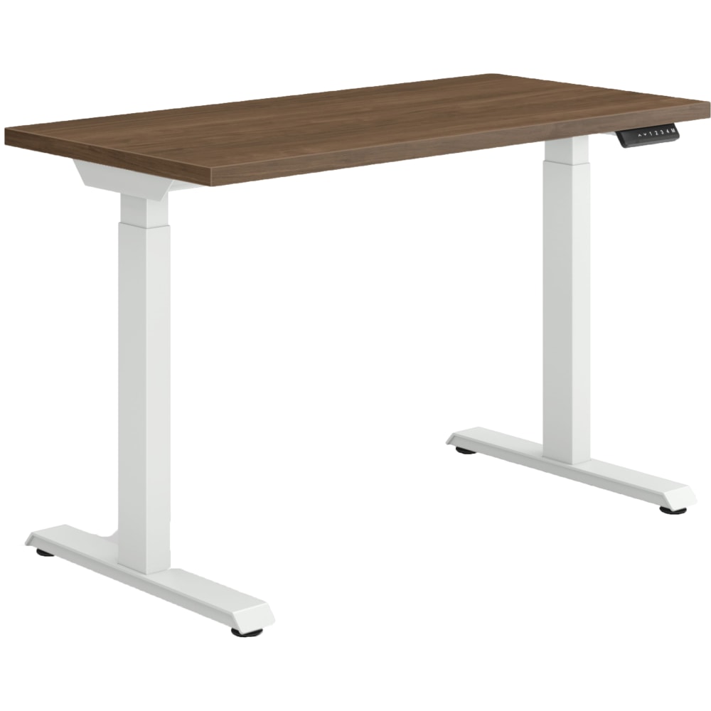 HON Coordinate 2-Stage Height-Adjustable Writing Desk, 46inW, Pinnacle/Designer White MPN:HONHAT2SPNW2246