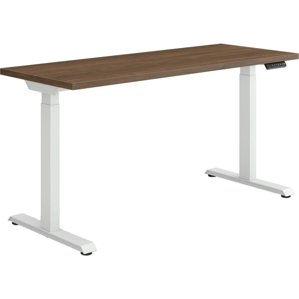 HON Coordinate 2-Stage Height-Adjustable Writing Desk, 58inW, Pinnacle/Designer White MPN:HONHAT2SPNW2258
