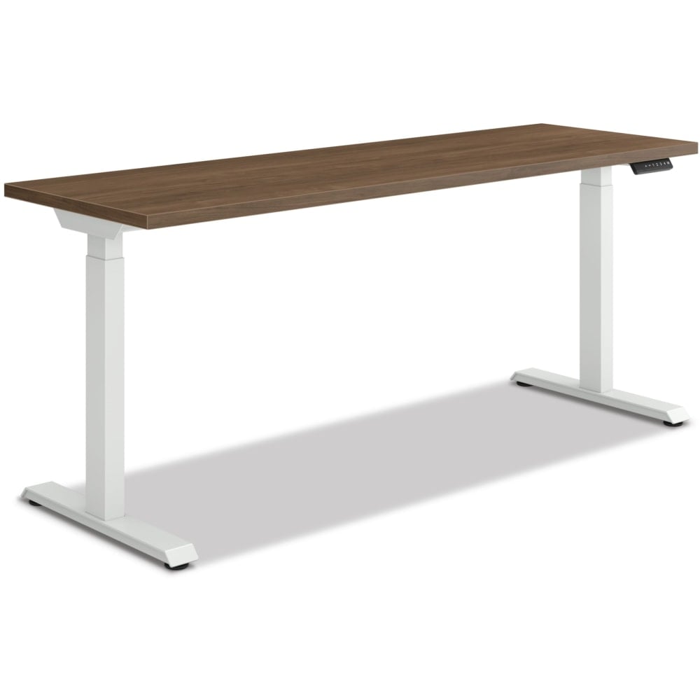 HON Coordinate Height-Adjustable Writing Desk, 70inW, Pinnacle/Designer White MPN:HONHAT2SPNW2270