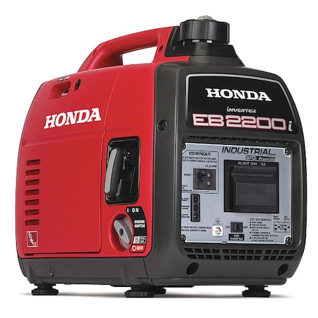 Portable Generator, Gasoline, 1, 800 W Rated, 2, 200 W Surge, Recoil Start, 120V AC, 18.3/15 A MPN:EB2200TAN1