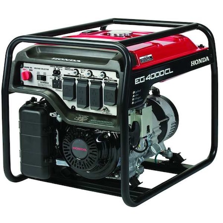 Portable Generator, Gasoline, 3, 500 W Rated, 4, 000 W Surge, Recoil Start, 120/240V AC MPN:EG4000LAN2