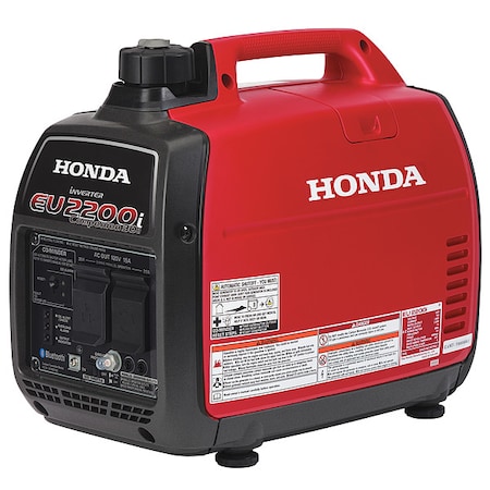 Portable Generator, Gasoline, 1, 800 W Rated, 2, 200 W Surge, Recoil Start, 120V AC, 18.3/15 A MPN:EU2200TAN5