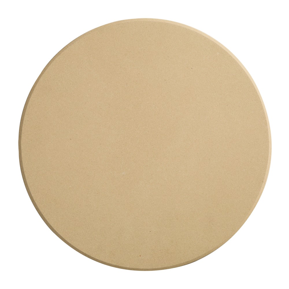 Old Stone Round Pizza Stone, 14in, Beige MPN:KCH-08410
