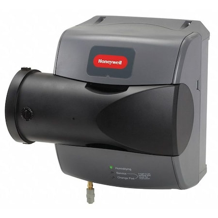 Furnace Humidifier, 2, 000 sq. ft., Drain Bypass, Gray MPN:HE150A1005
