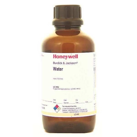 Water, LC-MS Grd, 1L, H2O, PK6 MPN:LC365-1