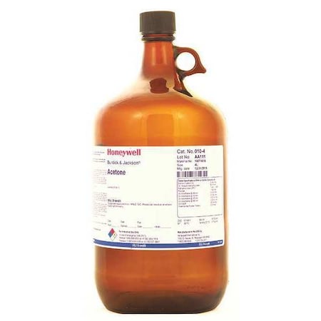 Acetone, 4L, Analytical Grade, CH32CO, PK4 MPN:010-4