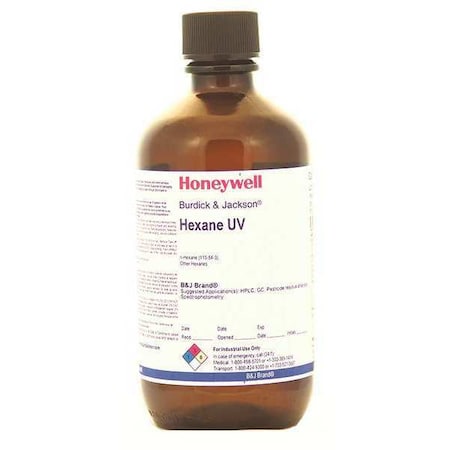 Hexane, CH3(CH2)4CH3, 86.18, 1L, PK6 MPN:212-1L