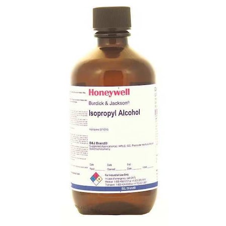 Isopropyl Alcohol, CH3CHOHCH3, 60.11, PK6 MPN:323-1L