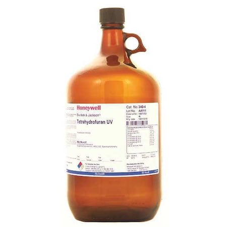 Tetrahydrofuran UV, 4L, Analytical Grd, PK4 MPN:340-4