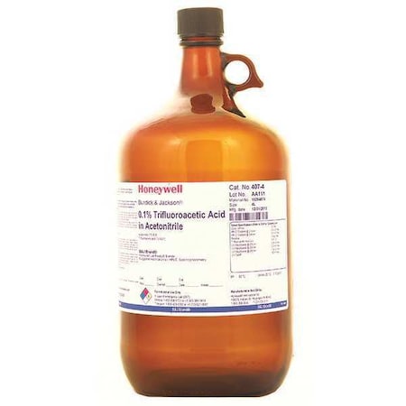 Trifluoroacetic in Acetonitrile, 4L, PK4 MPN:407-4