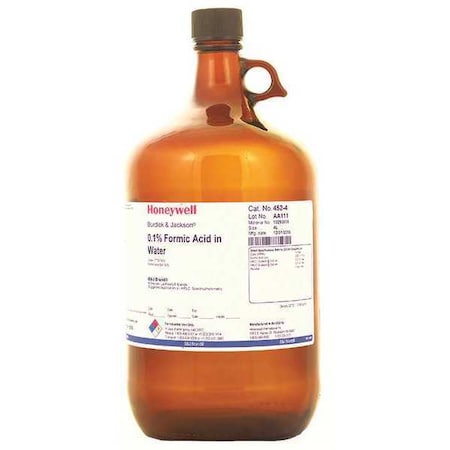 Formic Acid in Water, 4L, PK4 MPN:452-4