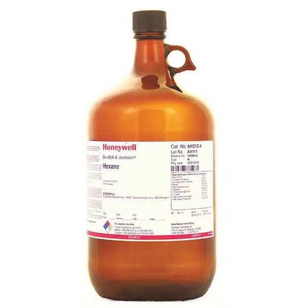 Hexane, CH3(CH2)4CH3, 86.18, PK4 MPN:AH212-4