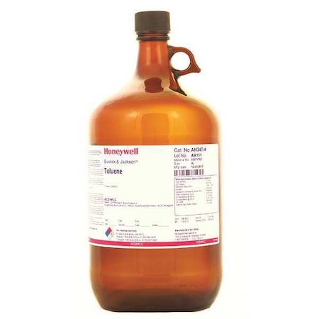 Toluene, 4L, HPLC Grade, C6H5CH3, PK4 MPN:AH347-4