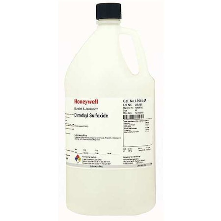 Dimethyl Sulfoxide, 4L, ACS GRD, CH32SO, PK4 MPN:LP081-4P