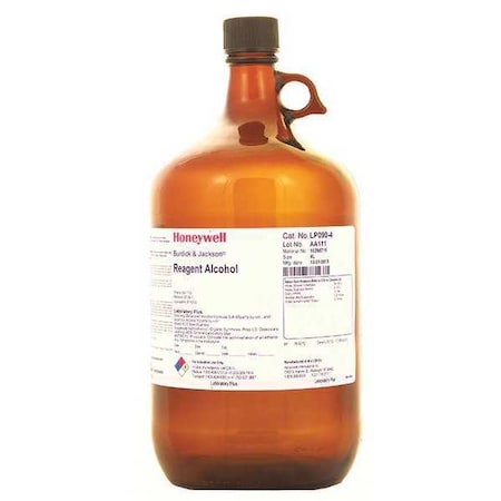 Reagent Alcohol, 4L, ACSGRADE, CH3CH2OH, PK4 MPN:LP090-4