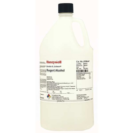 Reagent Alcohol, CH3CH2OH, 4L, PK4 MPN:LP090-4P