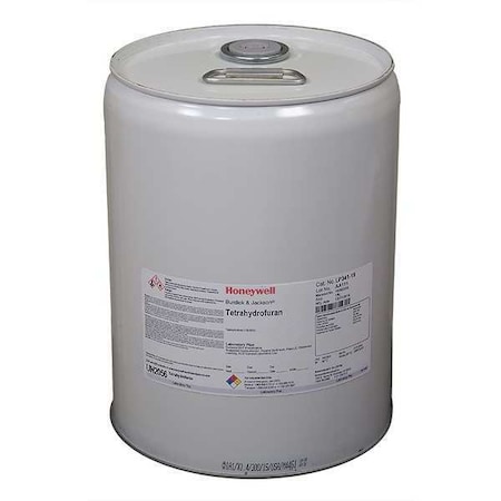 Tetrahydrofuran with Prsrvtive, 19L, C4H8O MPN:LP341-19