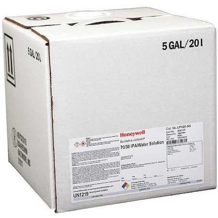 Isopropyl Alchl 70, 5gal, Analytical Grade MPN:LP420-5G