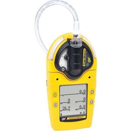 Gas Detector, Hydrogen Sulfide (H2S) and Sulfur Dioxide (SO2), Audible, Vibrating, Visual MPN:M5-00HS-R-P-D-Y-N-00