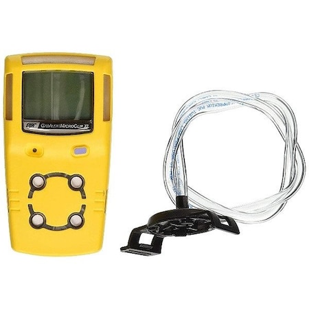 BW MicroClip Multi-Gas Detector, IP68, Audible, Vibrating, Visual, LCD, 18 hr Battery Life MPN:MCXL-XW00-Y-NA