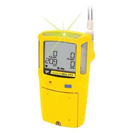 Single Gas Detector, H2S, 0-200 ppm, AU, Ylw MPN:XT-00H0-Y-AU