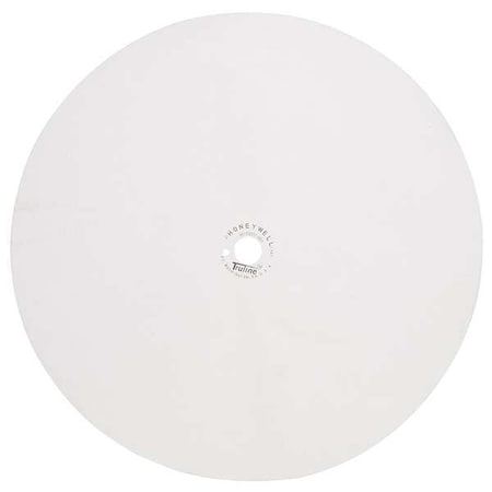 Circular Paper Chart, For Use With Honeywell Truline Recorders, No Range, 12 in Dia., 100PK MPN:BN 30755317-001