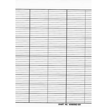 Strip Chart, Fanfold, Range None, 46 Ft MPN:BN 46180582-001